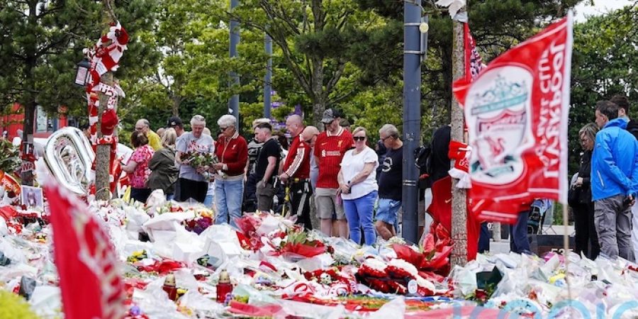 Liverpool Mourns As Hundreds Gather In Gondomar For Funeral Of Diogo Jota, Andrè Silva liverpool-mourns-as-hundreds-gather-in-gondomar-for-funeral-of-diogo-jota,-andre-silva