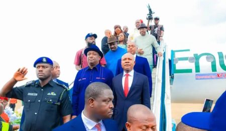 Keyamo Flags Off Enugu Air, Hails Mbah as Incredible, Performing Governor keyamo-flags-off-enugu-air,-hails-mbah-as-incredible,-performing-governor