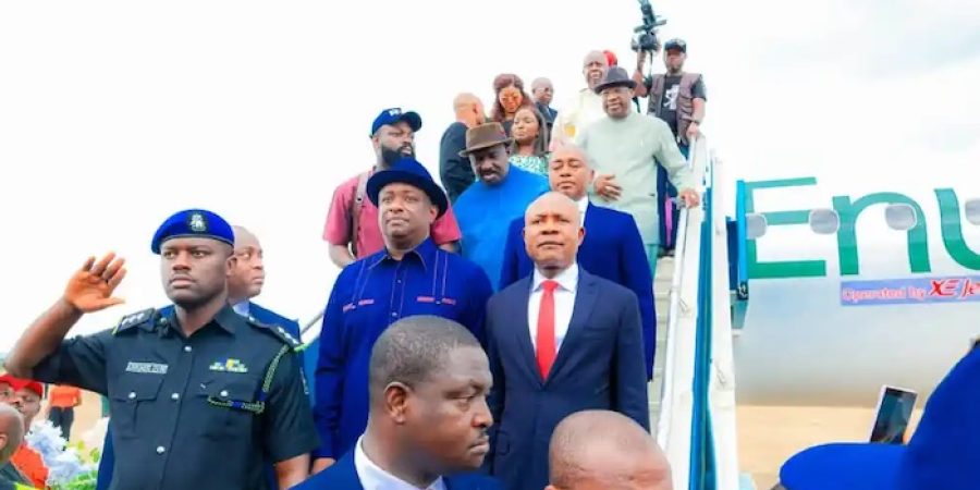 Keyamo Flags Off Enugu Air, Hails Mbah as Incredible, Performing Governor keyamo-flags-off-enugu-air,-hails-mbah-as-incredible,-performing-governor