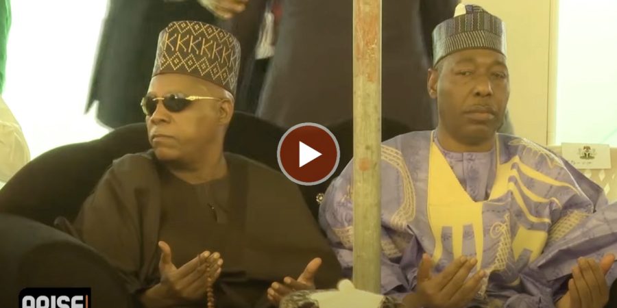 Shettima Leads Fidau Prayers For Late Former President Buhari shettima-leads-fidau-prayers-for-late-former-president-buhari