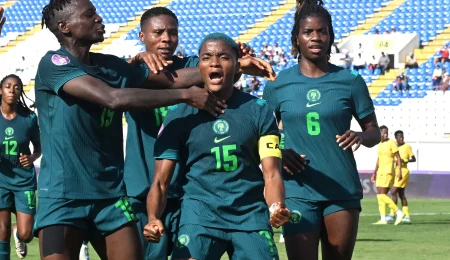 Alozies Last-Minute Goal Sends Nigeria Past South Africa To WAFCON Final alozies-last-minute-goal-sends-nigeria-past-south-africa-to-wafcon-final