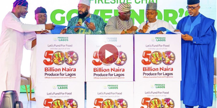 Sanwo-Olu Unveils 500bn Produce for Lagos Programme to Boost Food Security, National Agriculture sanwo-olu-unveils-500bn-produce-for-lagos-programme-to-boost-food-security,-national-agriculture