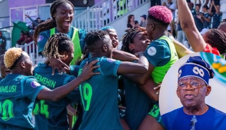 WAFCON Final: Tinubu Sends High-powered Delegation To Cheer Super Falcons To Victory wafcon-final:-tinubu-sends-high-powered-delegation-to-cheer-super-falcons-to-victory