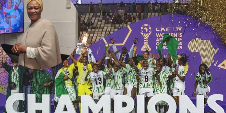 First Lady Celebrates Super Falcons For Winning WAFCON Cup first-lady-celebrates-super-falcons-for-winning-wafcon-cup