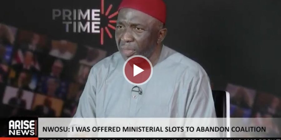 Ralph Nwosu: No Inducement Can Stop ADC, Well Oppose Any Attempt To Make Nigeria A One Party State ralph-nwosu:-no-inducement-can-stop-adc,-well-oppose-any-attempt-to-make-nigeria-a-one-party-state