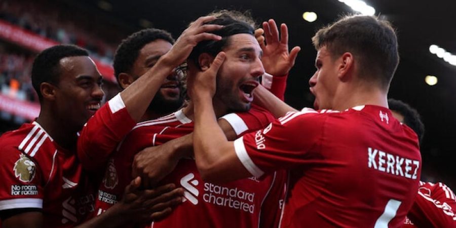 Dominik Szoboszlais Stunning Free Kick Seals Liverpools 1-0 Victory Over Arsenal At Anfield dominik-szoboszlais-stunning-free-kick-seals-liverpools-1-0-victory-over-arsenal-at-anfield