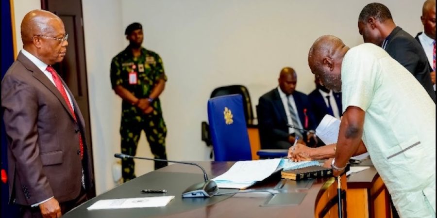 Ibas Swears-in Newly Elected Rivers LG Chairmen, Preaches Selfless Service ibas-swears-in-newly-elected-rivers-lg-chairmen,-preaches-selfless-service