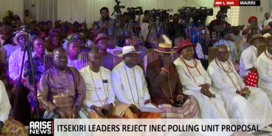 Bias, Fraud: Itsekiri Leaders Reject INECs Ward Delineation bias,-fraud:-itsekiri-leaders-reject-inecs-ward-delineation