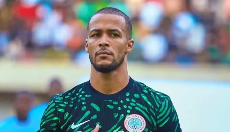 Super Eagles Focusing On Rwanda Before South Africa Clash, Says Captain Ekong super-eagles-focusing-on-rwanda-before-south-africa-clash,-says-captain-ekong