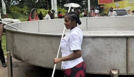 Hilda Baci Embarks On Guinness World Record Attempt For Largest Pot of Jollof Rice hilda-baci-embarks-on-guinness-world-record-attempt-for-largest-pot-of-jollof-rice