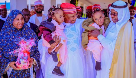Kano Conjoined Twins Return Home Two Years After Successful Separation Surgery In Saudi Arabia kano-conjoined-twins-return-home-two-years-after-successful-separation-surgery-in-saudi-arabia