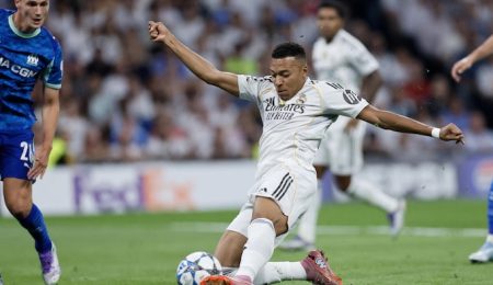 Mbappé Nets Twice In Comeback Win Against Marseille At Bernabeu, Hits 50 For Real Madrid mbappe-nets-twice-in-comeback-win-against-marseille-at-bernabeu,-hits-50-for-real-madrid