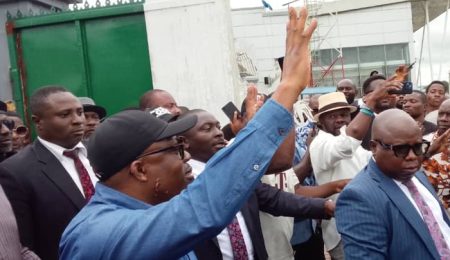 Supporters Celebrate As Fubara Arrives Port Harcourt supporters-celebrate-as-fubara-arrives-port-harcourt