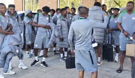 Nigerias Flying Eagles Arrive In Chile For FIFA U20 World Cup Kickoff nigerias-flying-eagles-arrive-in-chile-for-fifa-u20-world-cup-kickoff