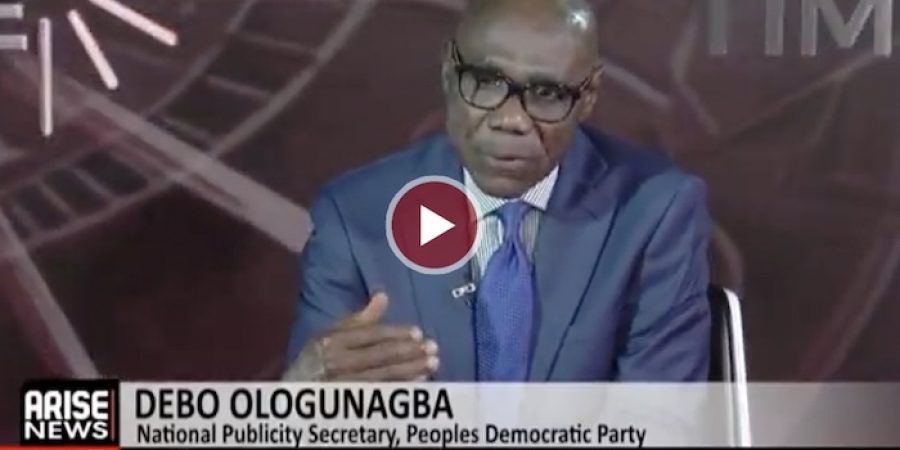Ologunagba: PDPs Strength Is In The People Not Governors, Defections Wont Break Us ologunagba:-pdps-strength-is-in-the-people-not-governors,-defections-wont-break-us