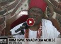 igwe-achebe:-ofala-festival-must-endure-600-more-years-through-culture,-youth,-security