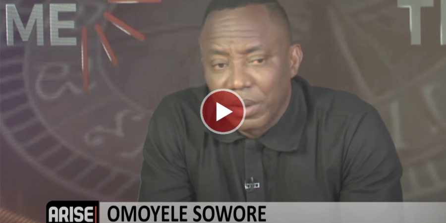 Sowore: Nnamdi Kanu Held Not For Terrorism But For Being An Igbo Man sowore:-nnamdi-kanu-held-not-for-terrorism-but-for-being-an-igbo-man