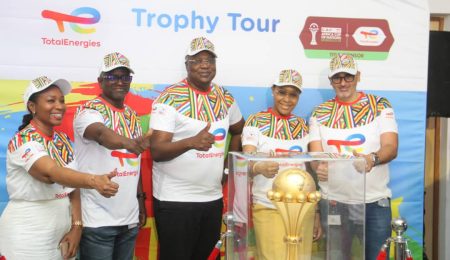 AFCON Trophy Tour Lights Up Lagos With Fanfare And Excitement afcon-trophy-tour-lights-up-lagos-with-fanfare-and-excitement