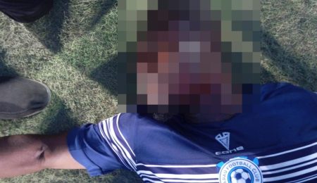 Barau FC Player Stabbed In Neck During NPFL Match Against Katsina United barau-fc-player-stabbed-in-neck-during-npfl-match-against-katsina-united