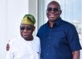 fayose-meets-obasanjo-in-abeokuta,-holds-closed-door-talks-at-oopl