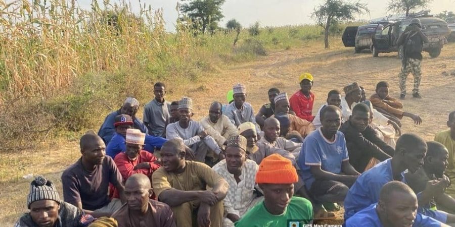 Troops Rescue 86 Kidnapped Victims, Arrest 29 Terror Logistics Suppliers In Borno troops-rescue-86-kidnapped-victims,-arrest-29-terror-logistics-suppliers-in-borno