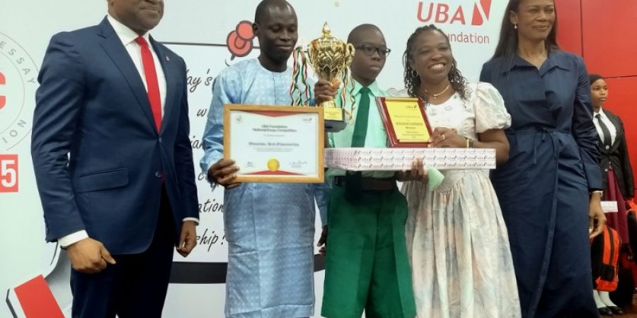 13-Year-Old Lagos Student Becomes Youngest Winner Of UBA Foundation National Essay Competition 13-year-old-lagos-student-becomes-youngest-winner-of-uba-foundation-national-essay-competition