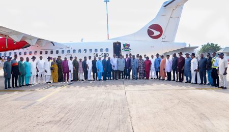 Diri Unveils Bayelsas First Commercial Aircraft In Historic Inaugural Flight diri-unveils-bayelsas-first-commercial-aircraft-in-historic-inaugural-flight