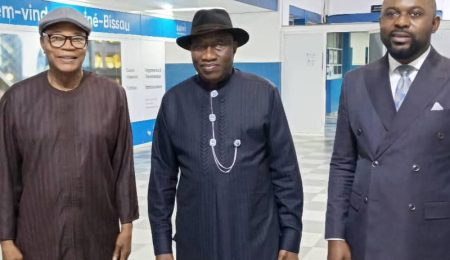 Former Nigeria President Jonathan, Others Trapped In Guinea-Bissau As Military Announces Coup former-nigeria-president-jonathan,-others-trapped-in-guinea-bissau-as-military-announces-coup