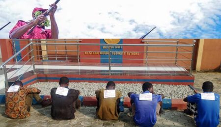 Ondo Amotekun Parades Five Suspects, Rescues Kidnap Victims After Fierce Forest Shootout ondo-amotekun-parades-five-suspects,-rescues-kidnap-victims-after-fierce-forest-shootout