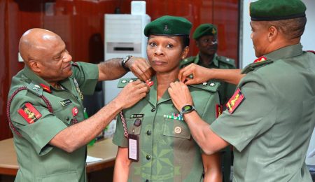 Nigerian Army Deepens Ties With India As Army Chief Shaibu Decorates Spokesperson Anele nigerian-army-deepens-ties-with-india-as-army-chief-shaibu-decorates-spokesperson-anele