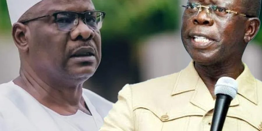 Oshiomhole, Ndume Clash Disrupts Senate Screening Of Ambassadorial Nominees oshiomhole,-ndume-clash-disrupts-senate-screening-of-ambassadorial-nominees