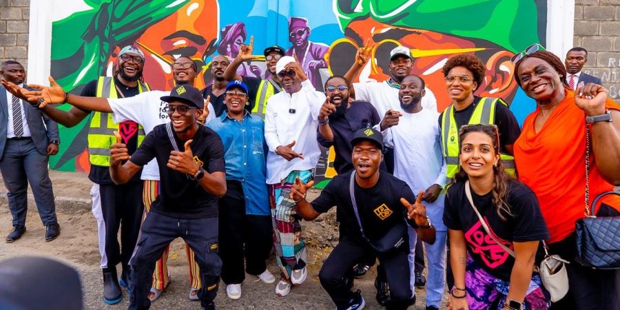 Sanwo-Olu Hails Lagos Street Art Festival As Murals Transform Ozumba Mbadiwe sanwo-olu-hails-lagos-street-art-festival-as-murals-transform-ozumba-mbadiwe