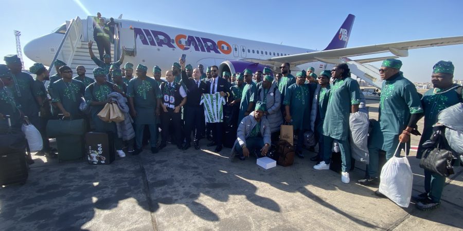 super-eagles-land-in-morocco,-set-sights-on-fourth-afcon-triumph