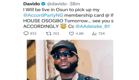 davido-heads-to-osun-for-accord-party-membership-card-after-public-declaration