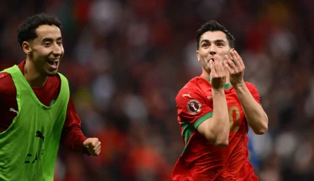 brahim-diaz-stunner-sends-morocco-into-afcon-quarter-finals-with-narrow-1-0-win-over-tanzania