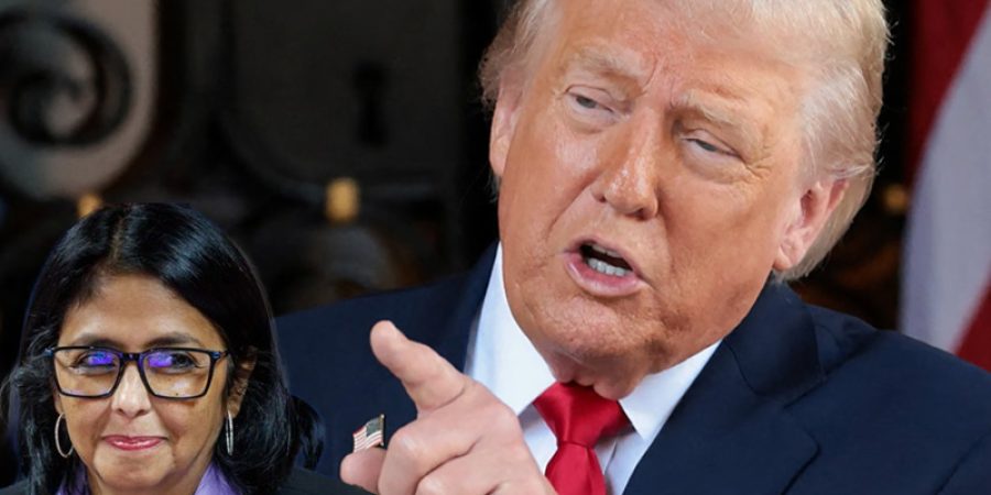 trump-warns-venezuelas-leader-delcy-rodriguez-of-severe-consequences-ahead-of-swearing-in