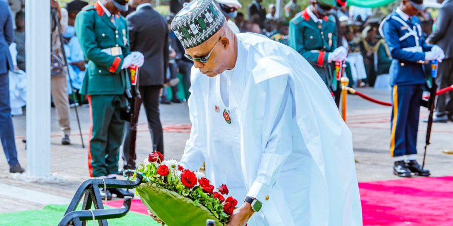 tinubu-honours-fallen-heroes,-reaffirms-support-for-armed-forces-nationwide