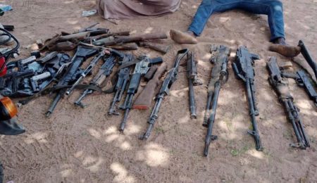 military-nabs-arms-dealer-in-anambra,-uncovers-weapons-cache-in-taraba
