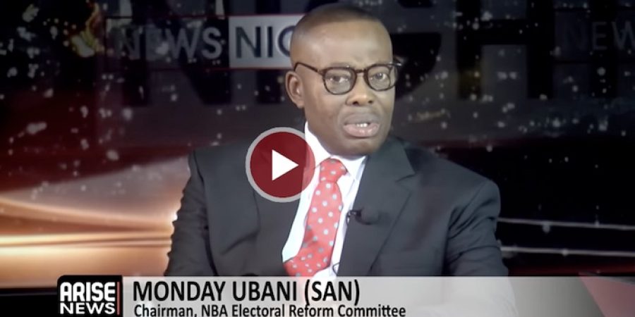 monday-ubani:-without-electoral-act-amendment,-2027-election-timetable-cannot-be-determined