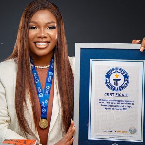 tesglam-receives-guinness-world-records-plaque-for-146-hour-makeup-marathon