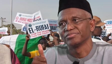 El-Rufai Faces EFCC Questioning Amid Protests, Alleges Political Persecution el-rufai-faces-efcc-questioning-amid-protests,-alleges-political-persecution