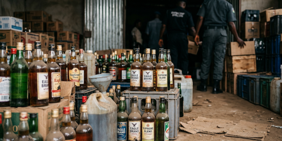 NAFDAC Secures 40-Year Jail Terms For Two Men Over Fake Alcohol Production, Sale In Lagos nafdac-secures-40-year-jail-terms-for-two-men-over-fake-alcohol-production,-sale-in-lagos