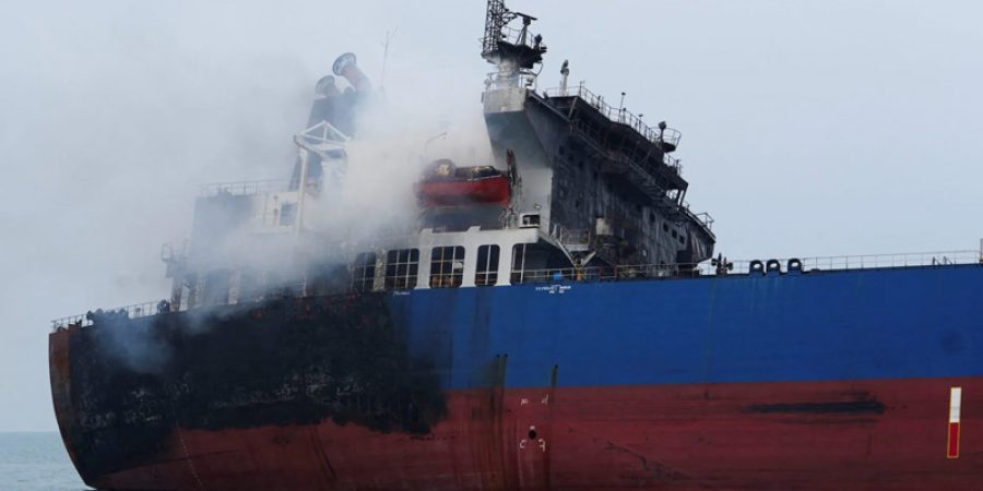 oil-tankers-ablaze-near-iraq-as-iranian-strikes-defy-trumps-victory-claim