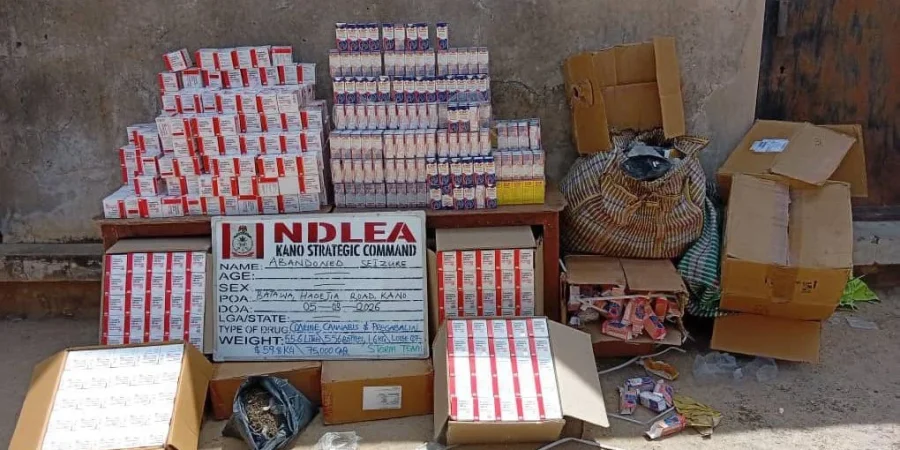 ndlea-seizes-75,000-pregabalin-capsules,-codeine,-cannabis-in-kano-ahead-of-sallah
