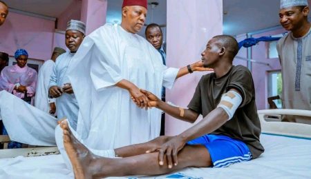 shettima-visits-maiduguri-after-deadly-blasts,-assures-victims-of-support