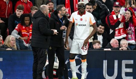 Osimhen Set For Surgery After Fracturing Arm In Galatasarays 4-0 Loss At Liverpool osimhen-set-for-surgery-after-fracturing-arm-in-galatasarays-4-0-loss-at-liverpool