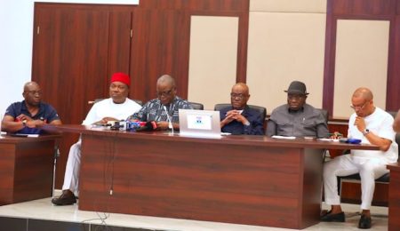 wike-led-pdp-inaugurates-convention-committee,-names-ikpeazu-chairman