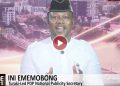 ini-ememobong:-pdp-needs-independent-conflict-resolution-mechanism-to-prevent-crises