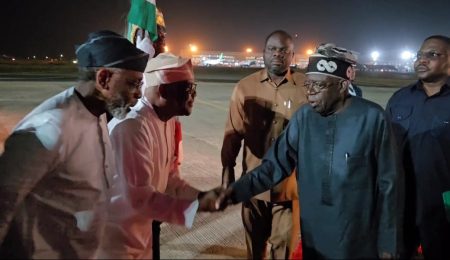 tinubu-returns-to-abuja-after-uk-visit,-eid-el-fitr-engagements-in-lagos