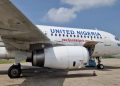 jet-blast-damage-grounds-united-nigeria-airlines-aircraft-at-lagos-airport